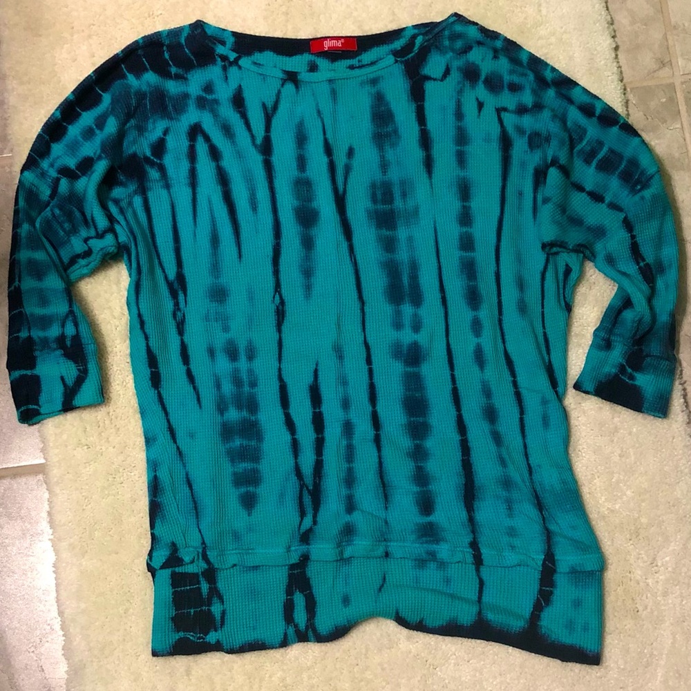 💖3/4 Sleeve Tie Dye Shirt💖